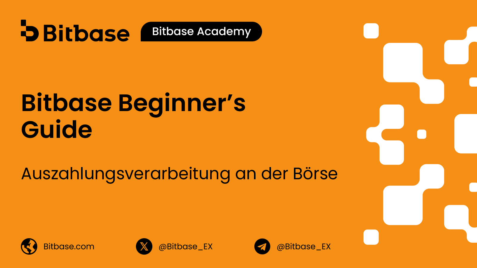 Auszahlungsverarbeitung an der Börse