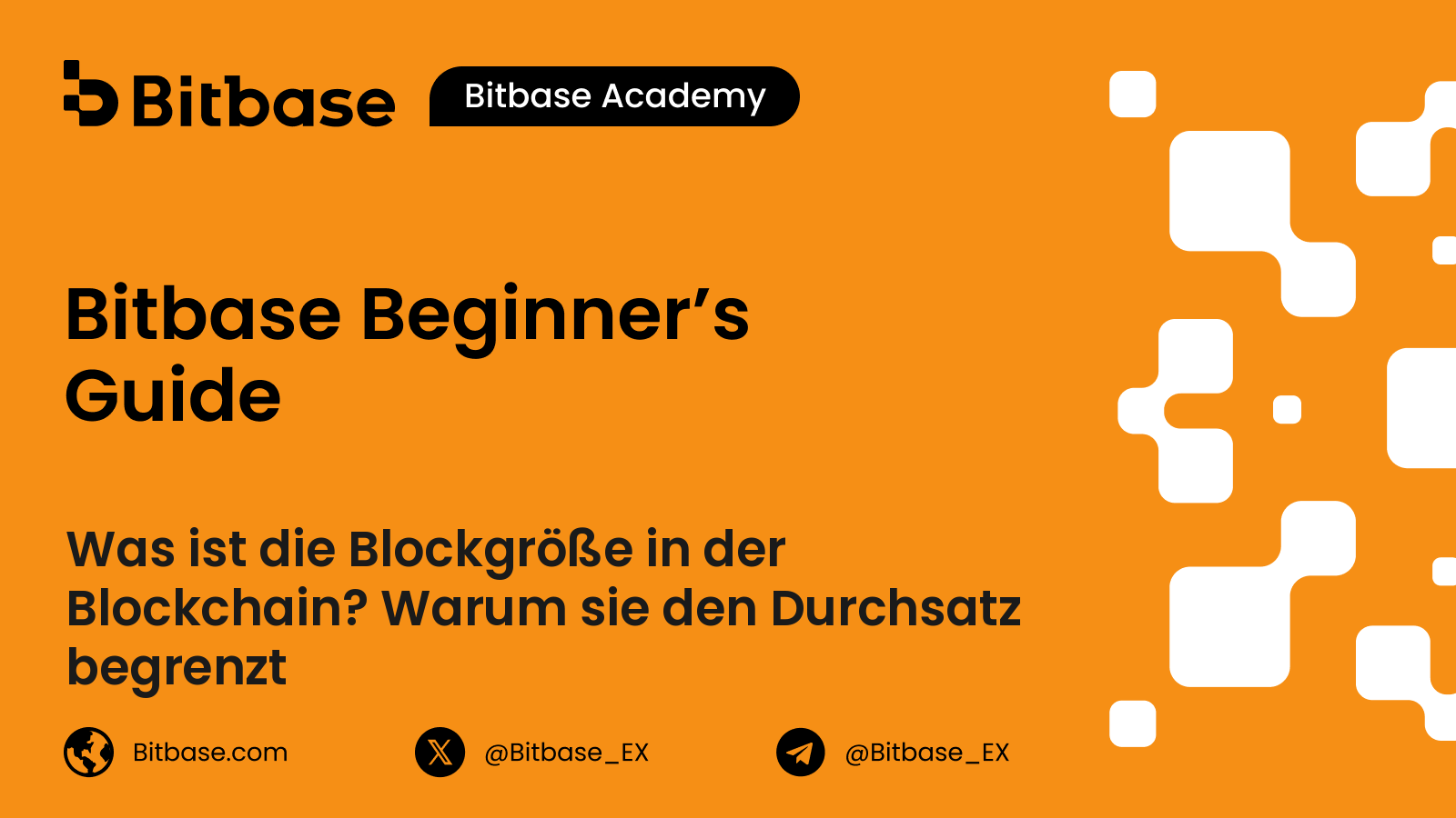Was ist die Blockgröße in der Blockchain? Warum sie den Durchsatz begrenzt