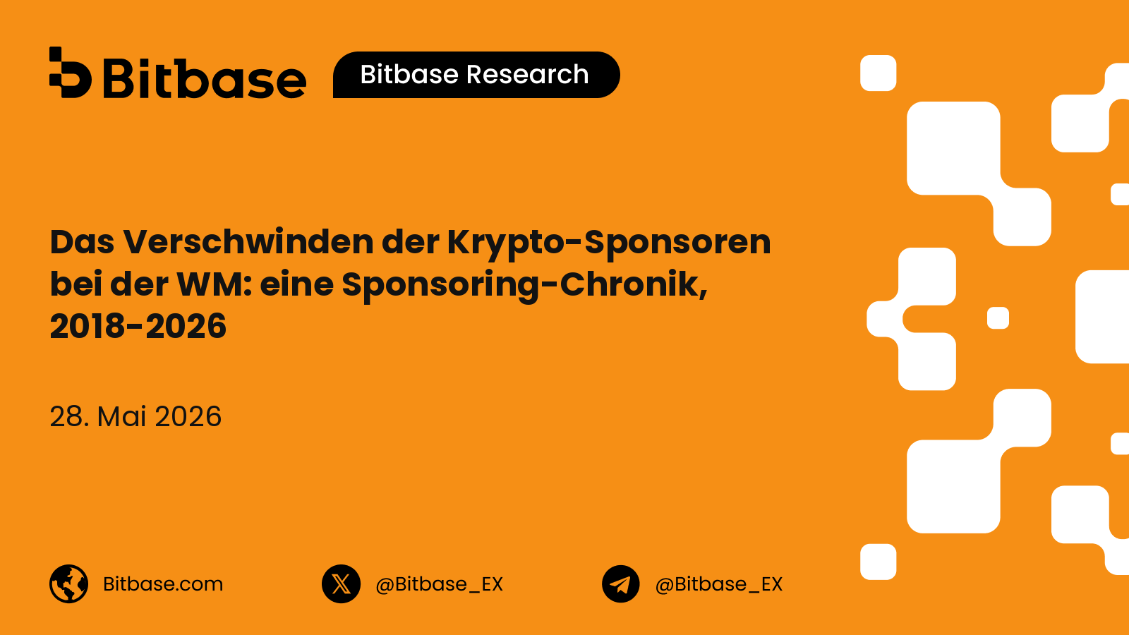 Das Verschwinden der Krypto-Sponsoren bei der WM: eine Sponsoring-Chronik, 2018-2026